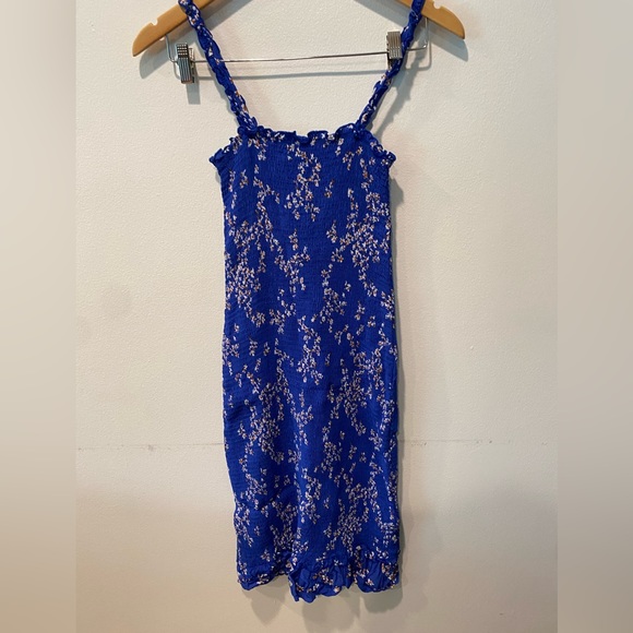 Faithfull Farrah Smocked Midi Dress Size 4 NWOT - Picture 2 of 6